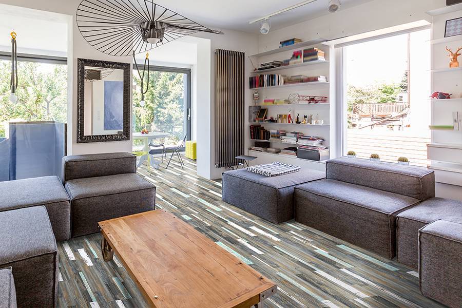 Пробковое покрытие Corkstyle Loft Berg Замковое 1235x305x10 фото 3