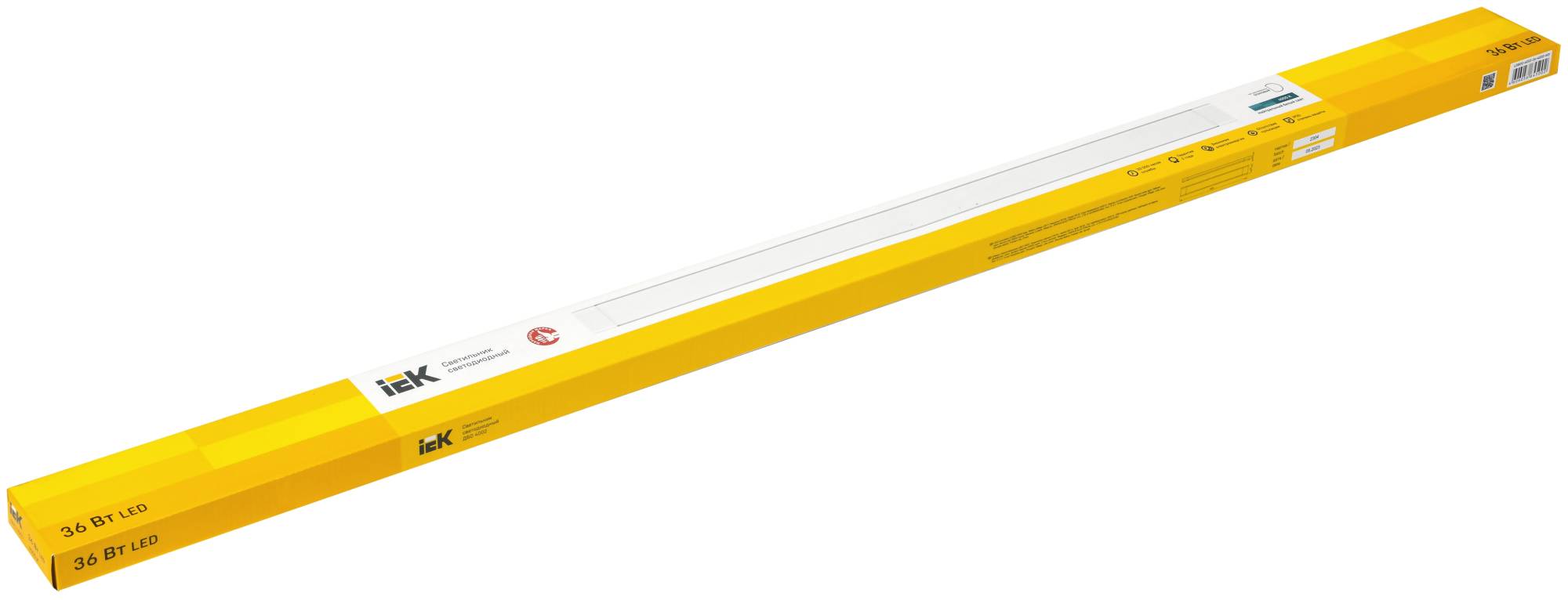 Настенно-потолочный линейный светодиодный светильник IEK ДБО 4002 LDBO0-4002-36-4000-K01 фото 7