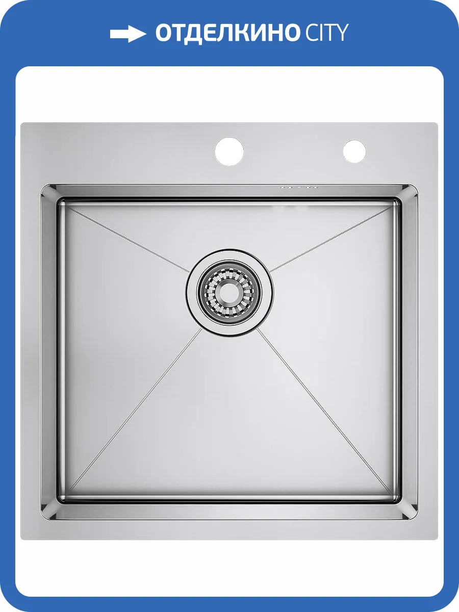 Мойка кухонная Raglo R700.5050.05 Сатин фото 3