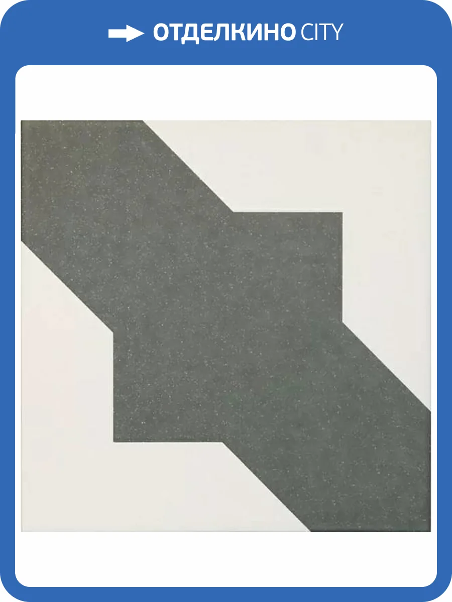 Керамогранит Mainzu BM Cross Black Mate 20x20 фото 4