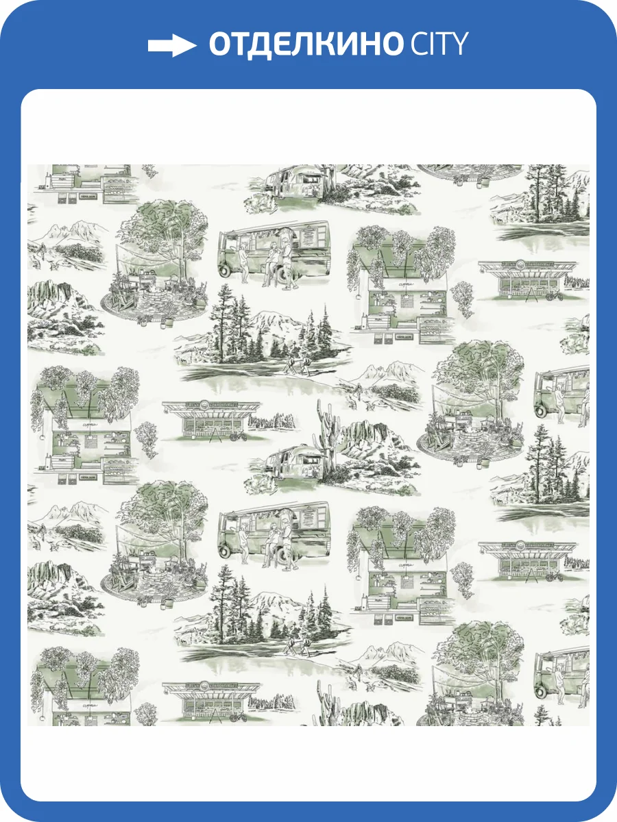 Обои York Collections Toiles Resource Library RT7863 фото 2