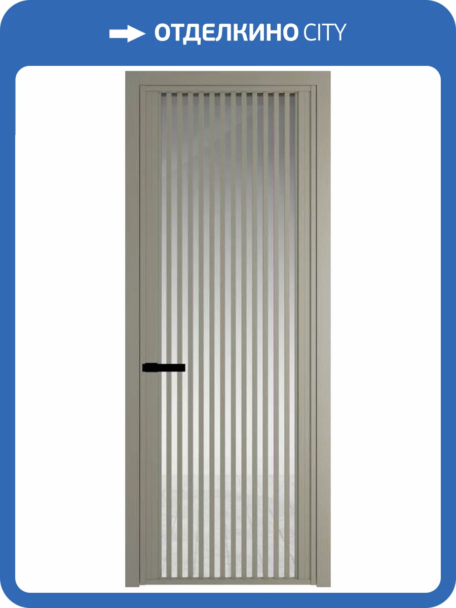 Межкомнатная дверь Profil Doors 3 AGP цвет профиля Никель матовый, стекло безопасное 6 мм прозрачное 700x2000 фото 2