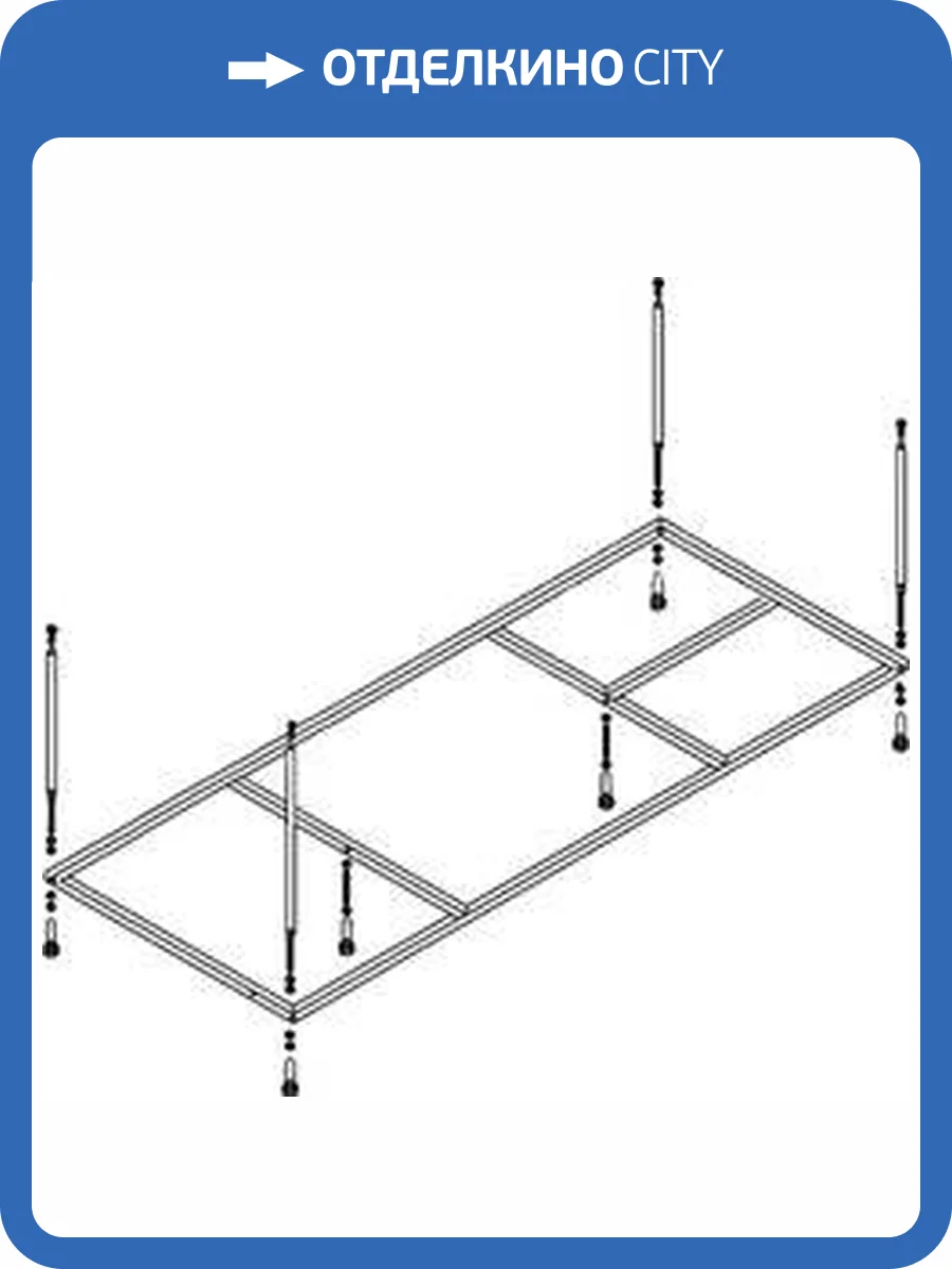 Каркас для ванны Cezares PLANE-190-90-MF-R фото 2