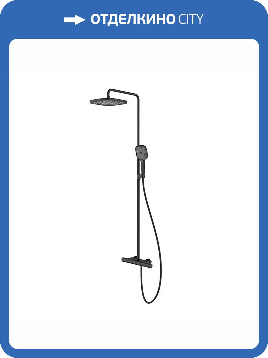 Душевая стойка Iddis SpaHome SPHBLTKi06 черная матовая фото 3