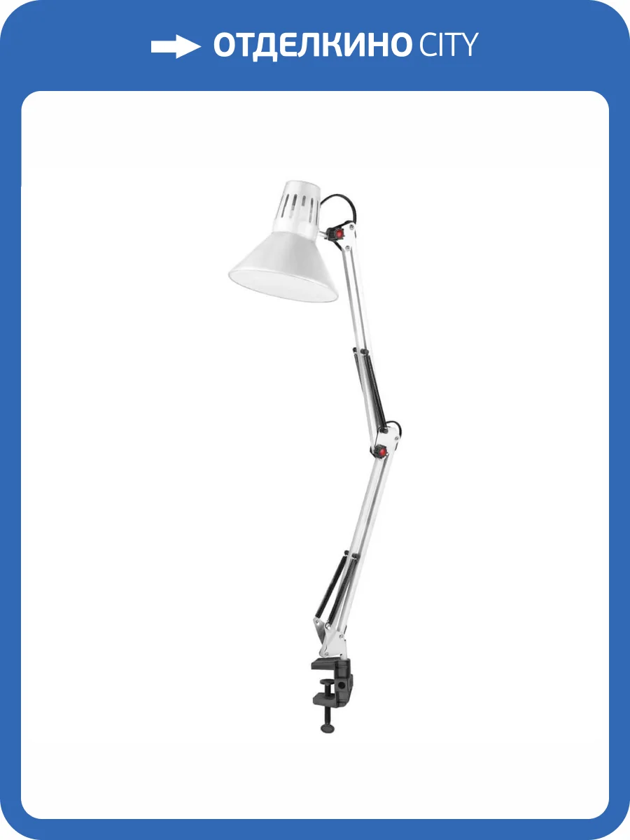 Настольная лампа ЭРА N-121-E27-40W-W C0041455 фото 2