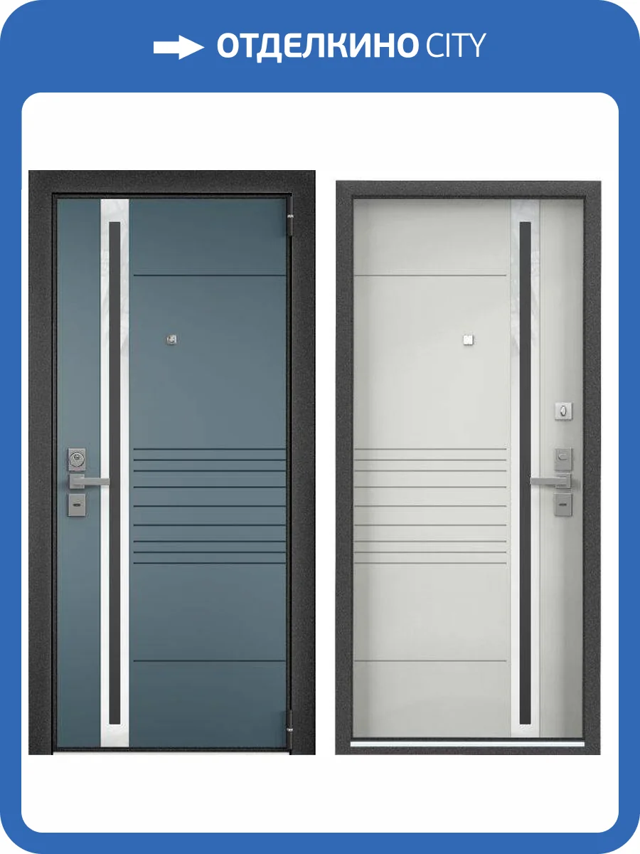 Входная стальная дверь Torex ULTIMATUM NEXT 576677 ПВХ Верде/ПВХ Ферро 2050x880 фото 2