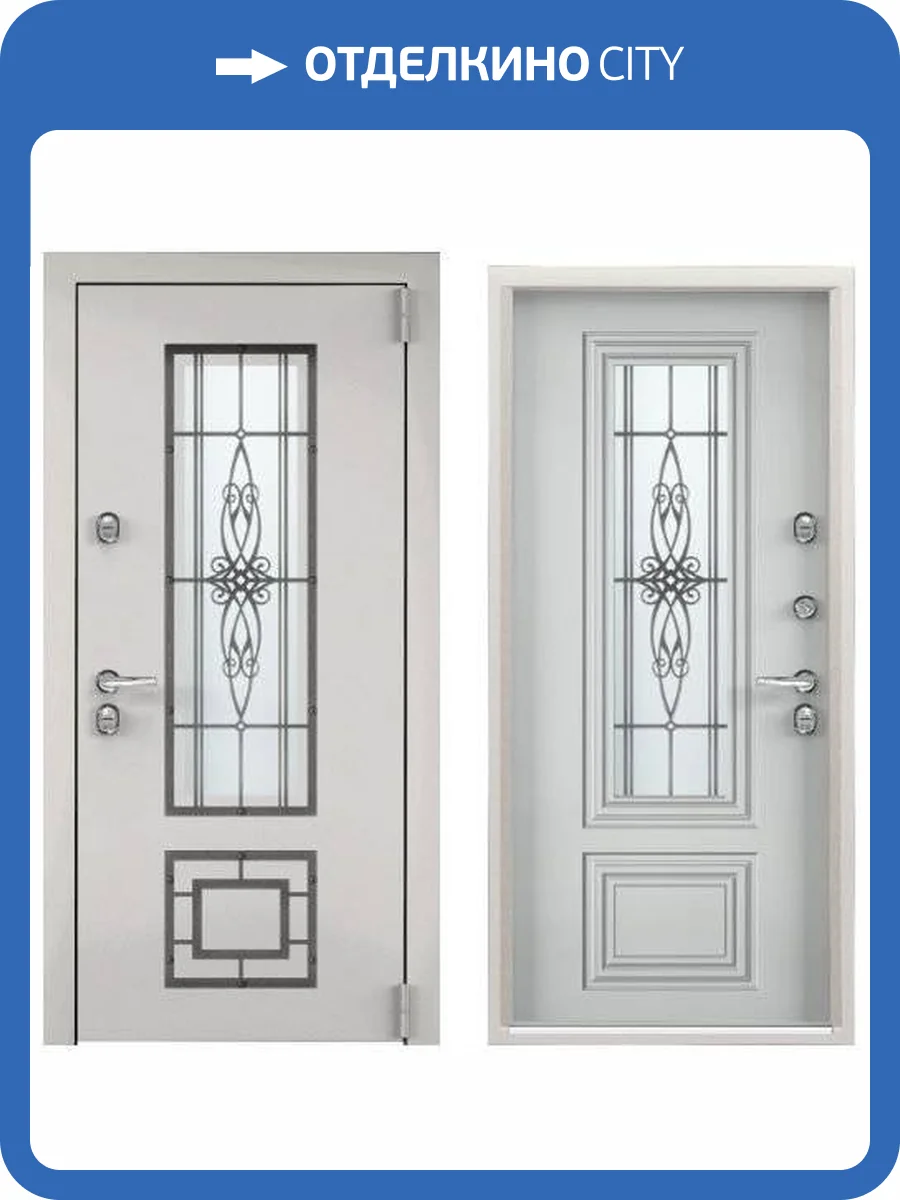 Входная стальная дверь Torex SNEGIR PRO-C MP 2454693 Колоре бьянко/ЛКП Clear 2000x880 фото 2