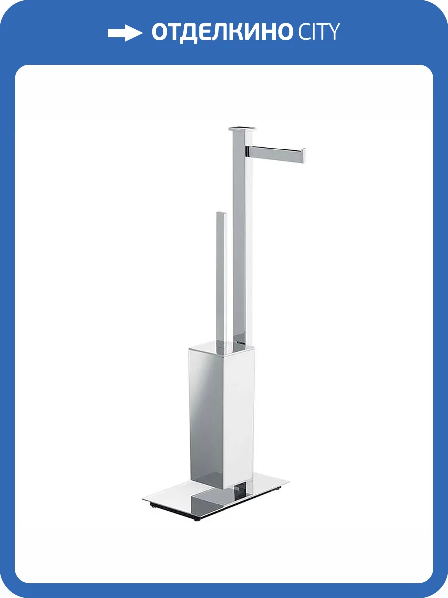 Стойка Colombo Units B9107D.CR напольная, хром фото 3