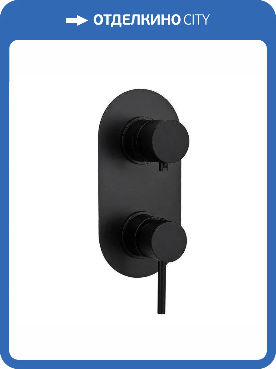 Смеситель для душа Remer X-Style X92KBNO черный матовый фото 4