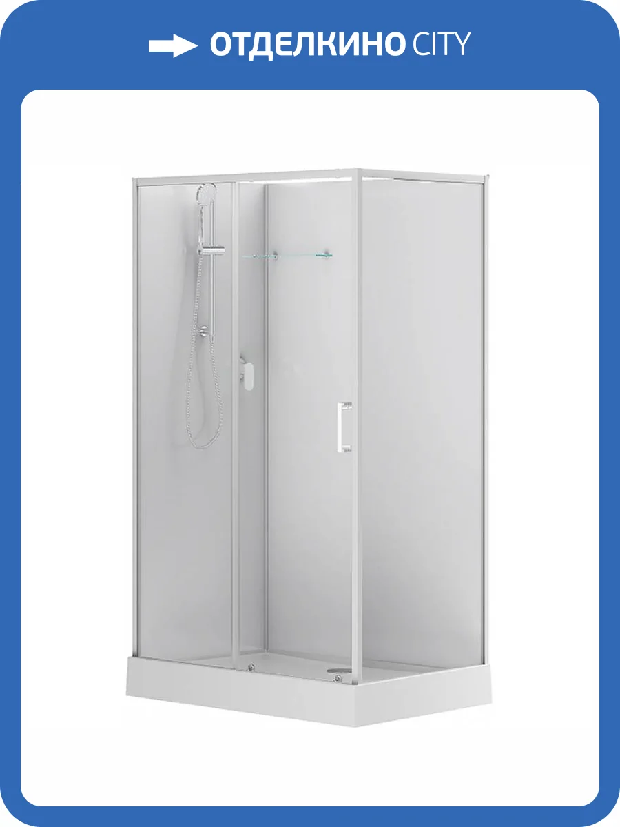 Душевая дверь для кабины Aquanet Passion EVO 267925 стекло прозрачное, 120x187 фото 3