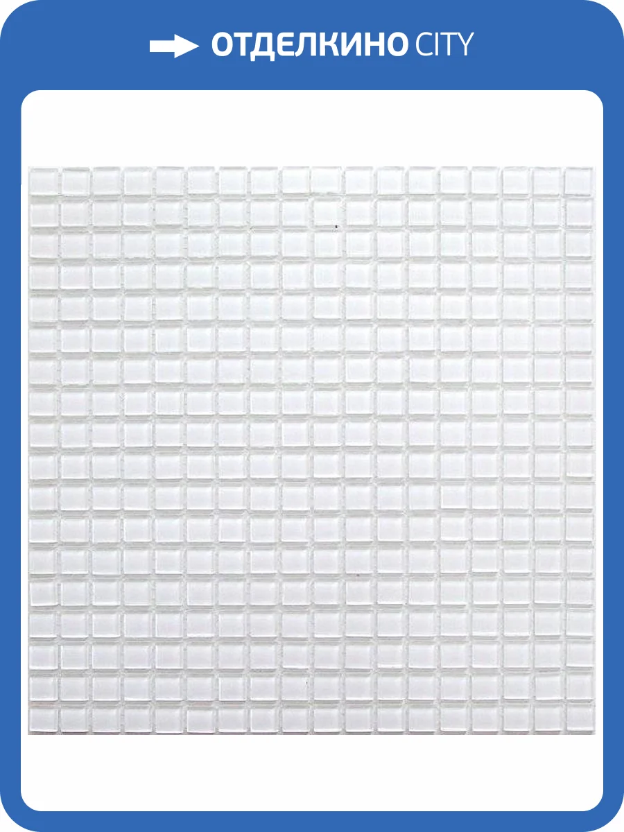 Мозаика Bonaparte Super White (1.5x1.5) 30x30 фото 2
