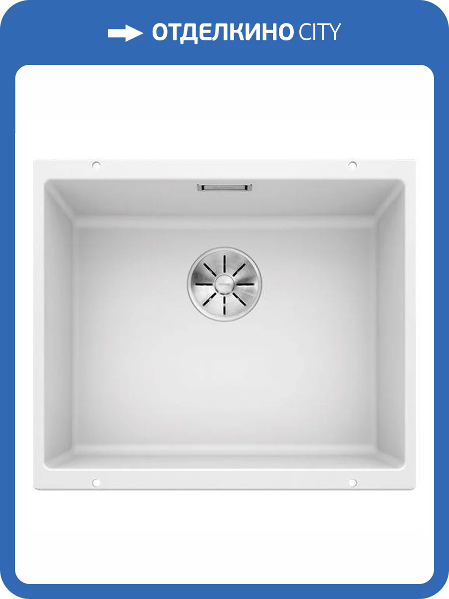 Мойка кухонная Blanco Subline 500-U 523436 белый фото 6