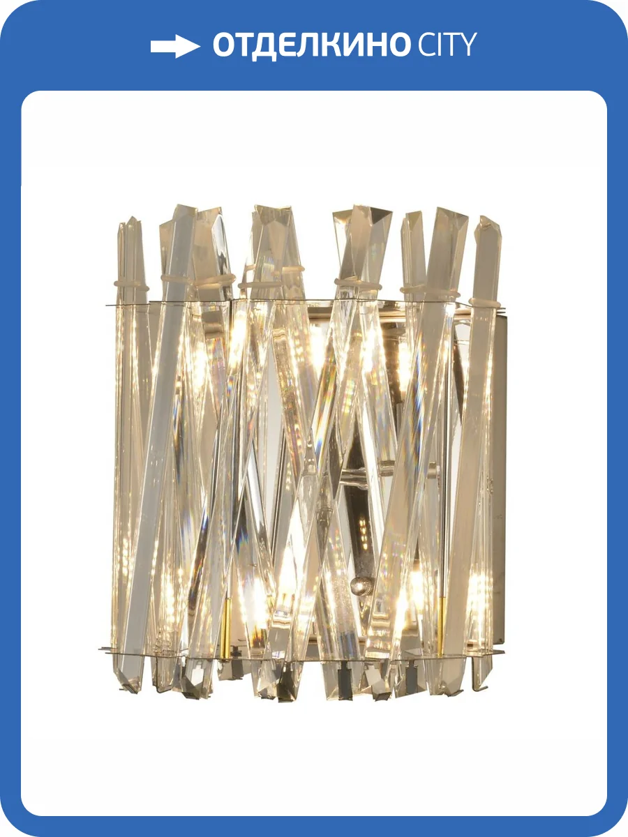 Настенный светильник Natali Kovaltseva Crown 81434/1W Chrome фото 4