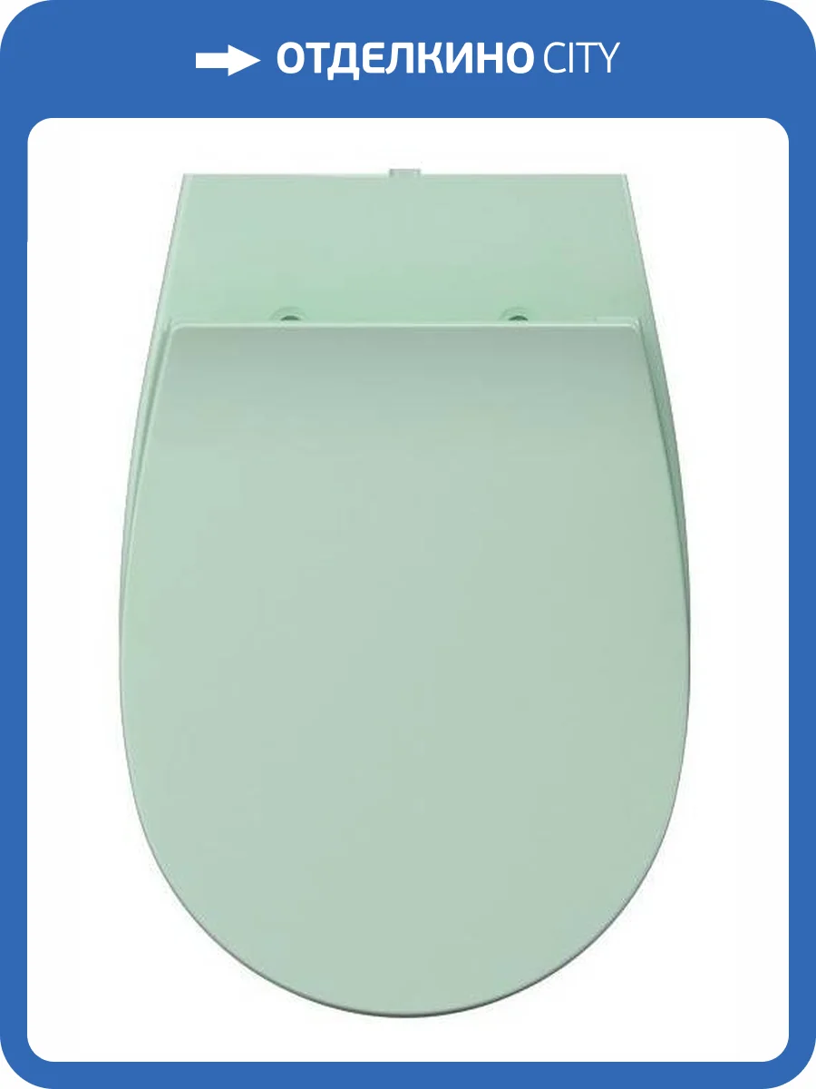 Крышка-сиденье Isvea Sentimenti Neo 40D40542I-S мятно-зеленый матовый фото 4