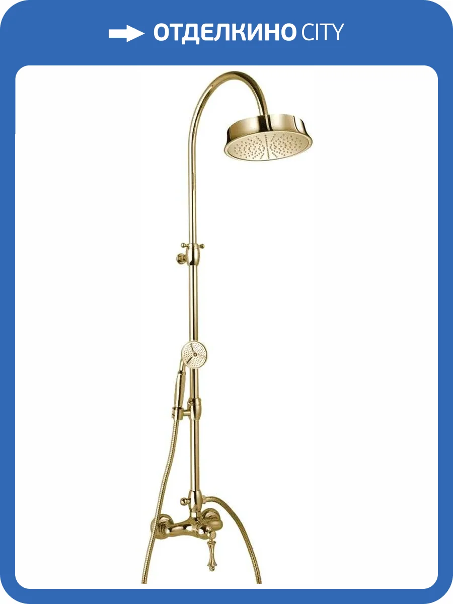 Душевая стойка Cezares Margot MARGOT-CD-02-M бронзовая фото 3