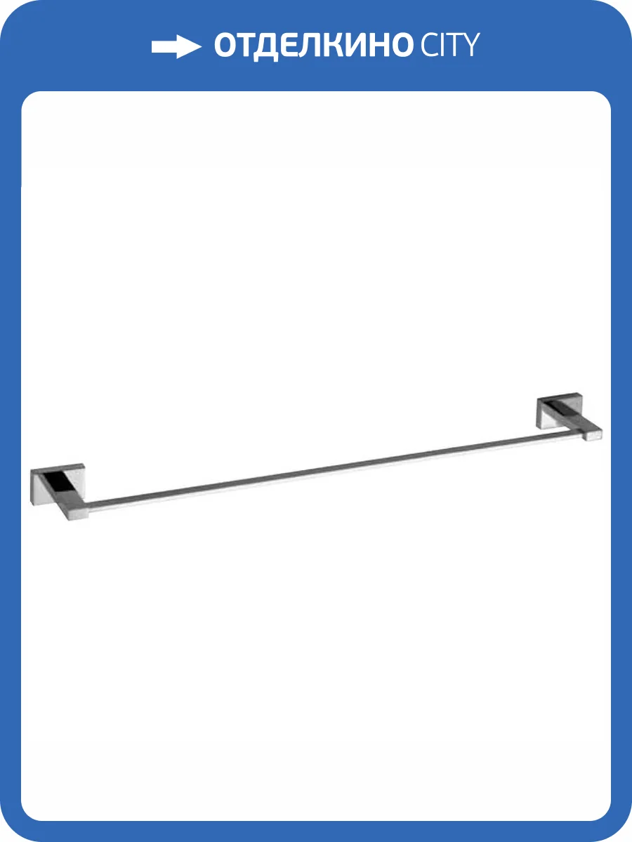 Полотенцедержатель Bemeta Plaza 118104252 хром, 300 мм фото 3