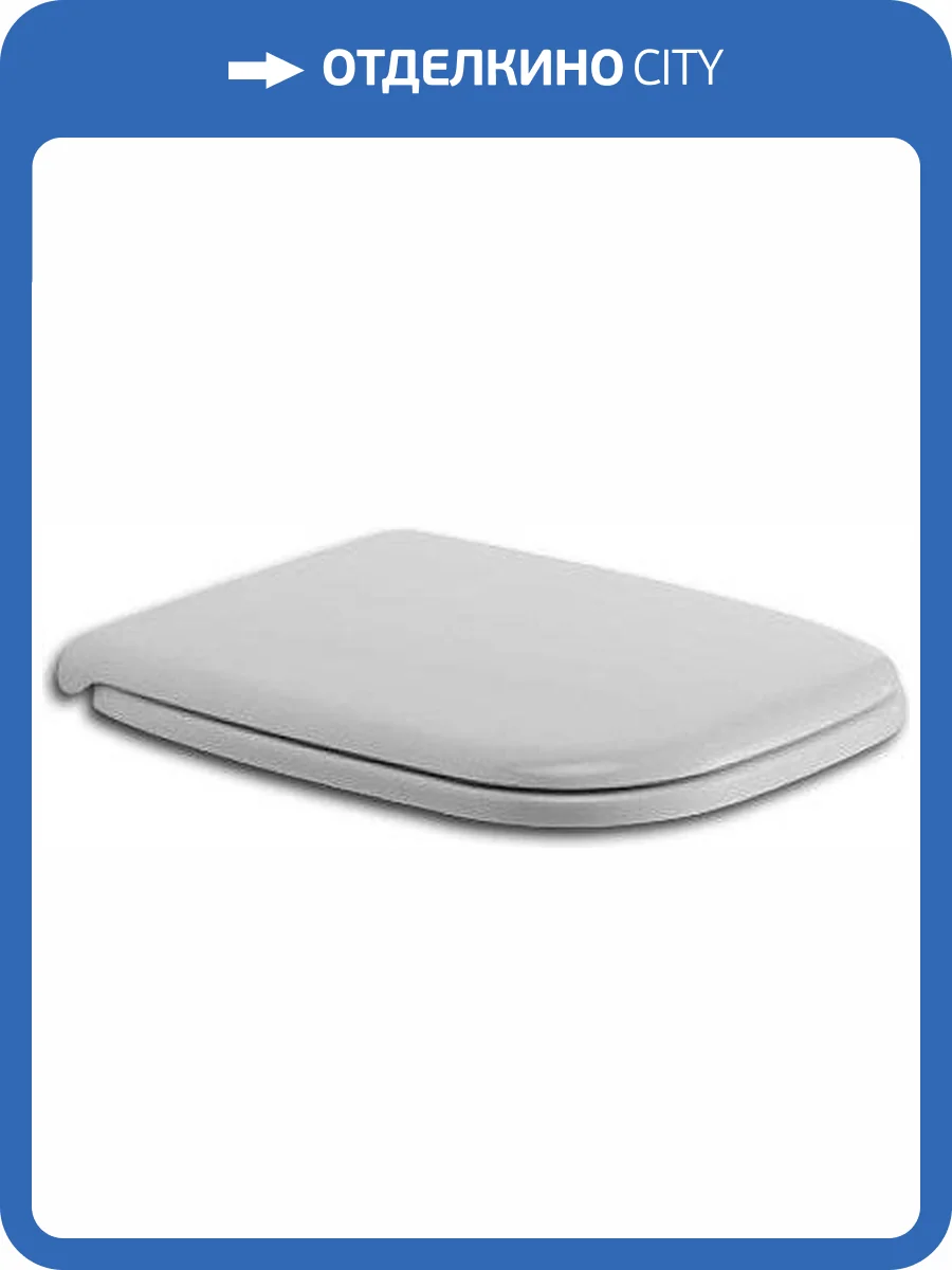 Крышка-сиденье Duravit D-Code 0067390000 с микролифтом, петли хром фото 5