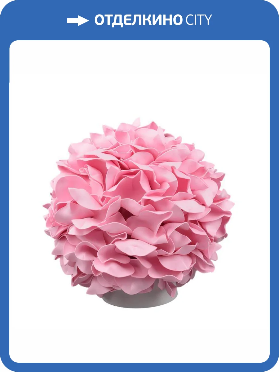 Настольная лампа Uniel ULW-R07 T/3000K/150C/A Гортензия Белый/Светлая роза UL-00007227 фото 3