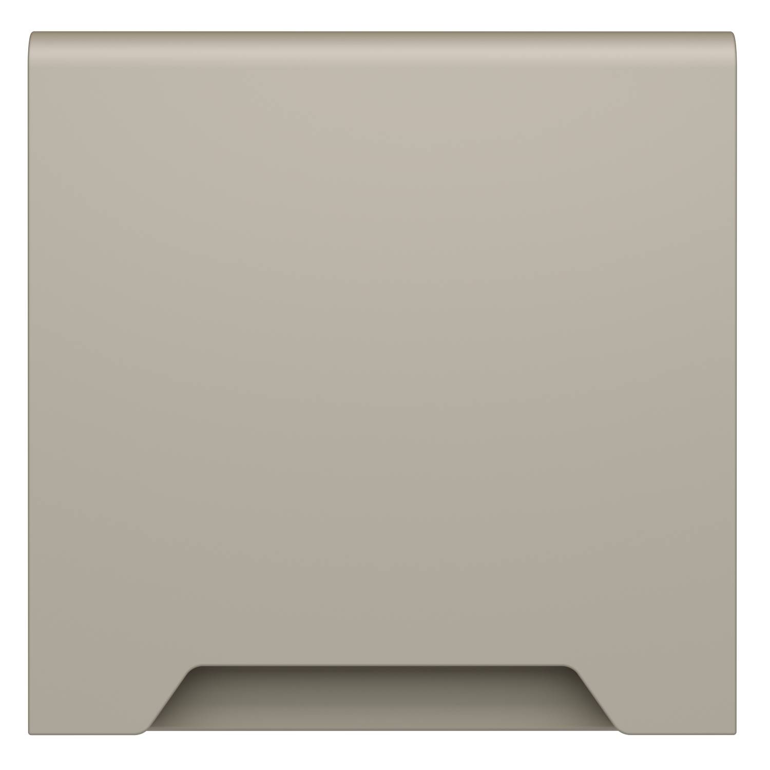 Лицевая панель для розетки с заземлением, шторками и крышкой Voltum S70 VLS000803 кашемир фото 2