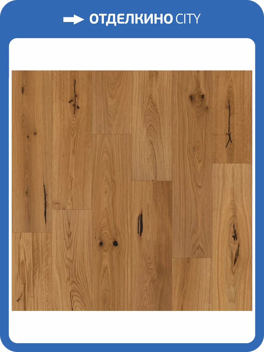 Двухслойная инженерная доска Lab Arte Authentica Дуб Рустик Лак 400-1500x180x15 фото 2