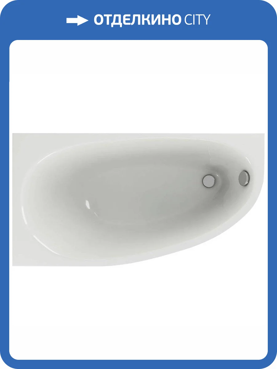 Акриловая ванна Aquatek Дива 170x90 левая фото 7