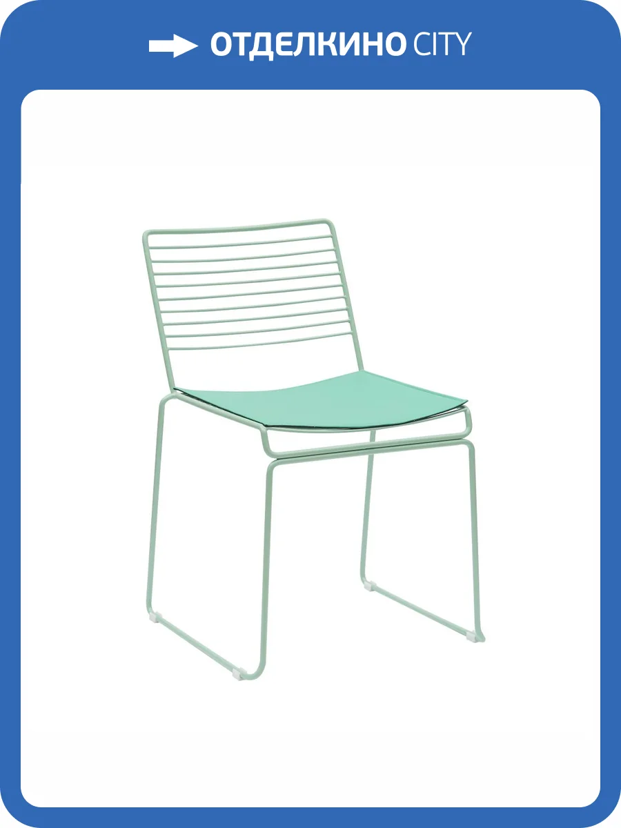 Стул Stool Group Danny DN-S18 green зеленый, с подушкой фото 8