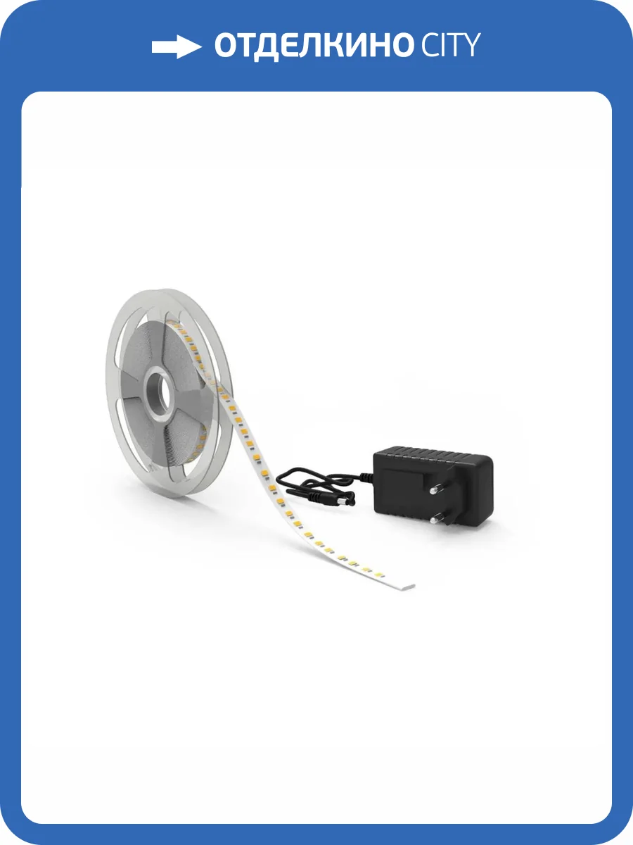 Светодиодная лента Gauss 12W/m 120LED/m 2835SMD теплый белый 5M BT070 фото 10