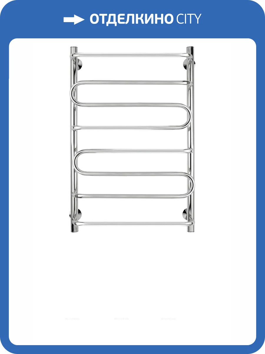 Полотенцесушитель электрический Secado Валенсия 4603777453961 2 80x60, R, хром фото 3