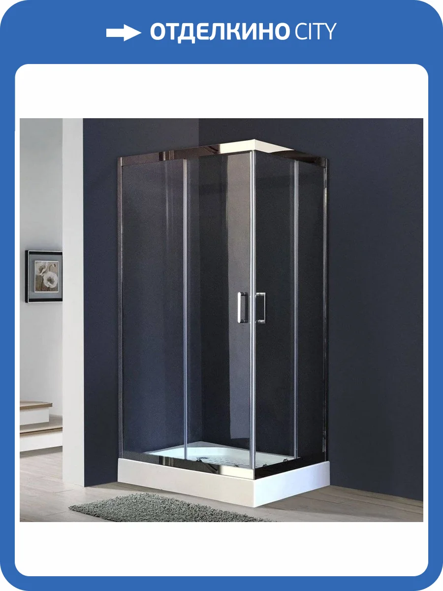 Душевой уголок Royal Bath HPD RB9100HPD-T-CH 100x90 фото 5