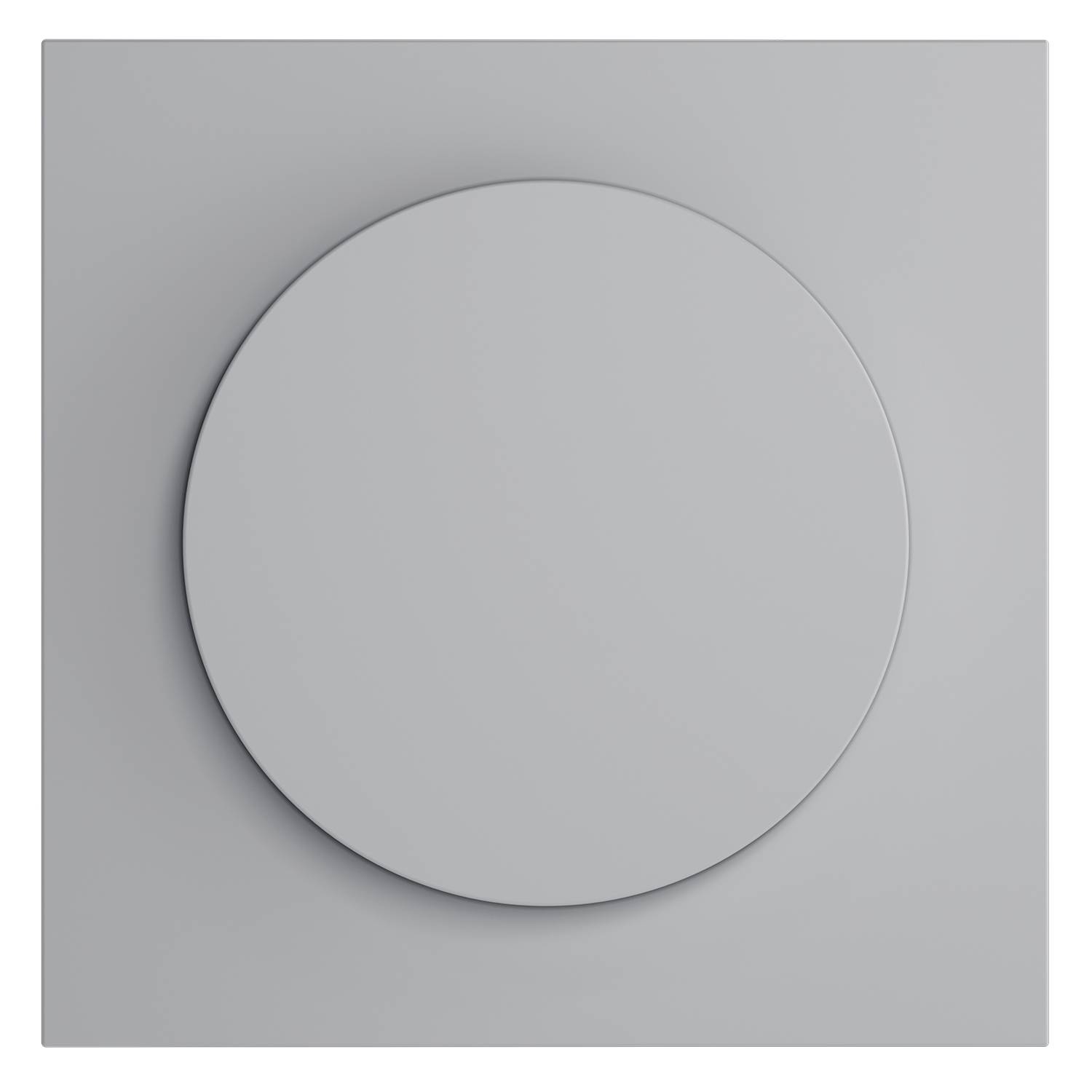 Лицевая панель для светорегулятора поворотно-нажимного Voltum S70 VLS002016 серый фото 4