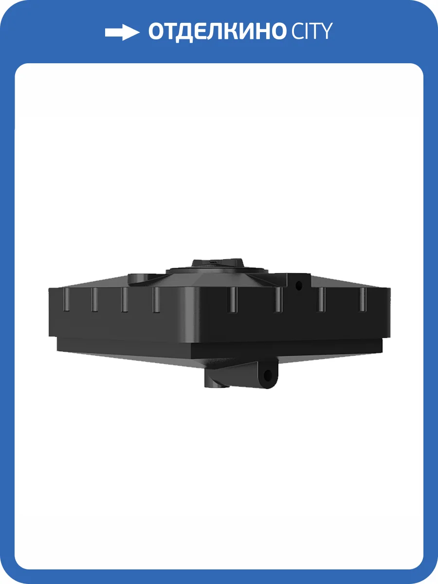 Бак для душа Aquatech 240 литров 950x950x440, черный фото 2