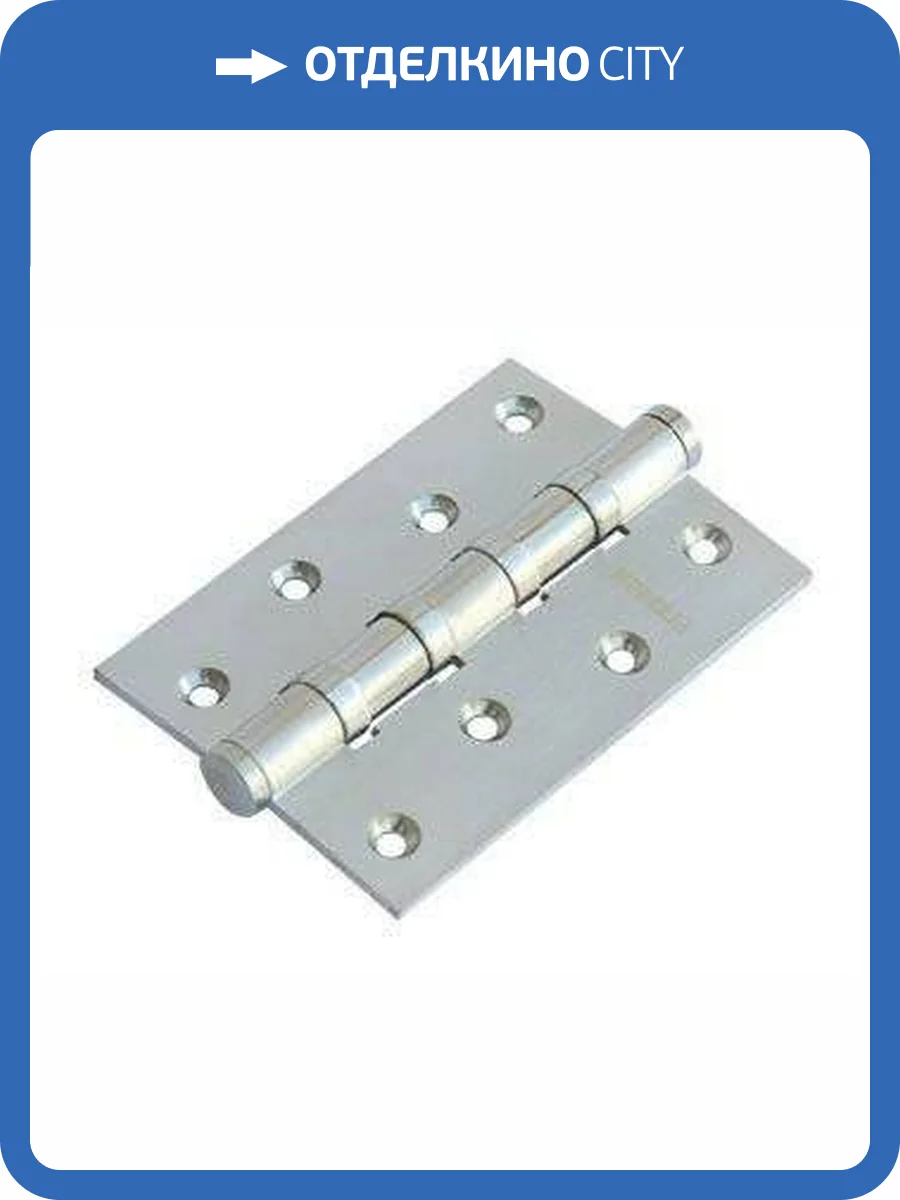Петля дверная универсальная Morelli MBU 100х70х3- 4BB MBU 100х70х3- 4BB SC (Хром матовый) фото 3
