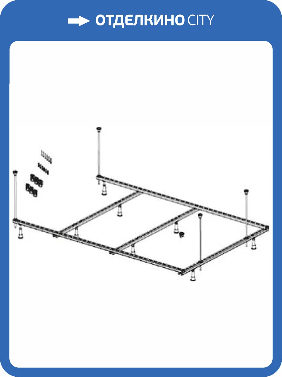 Каркас для ванны Riho Castello 180x120 2YNCS1120 усиленный фото 2