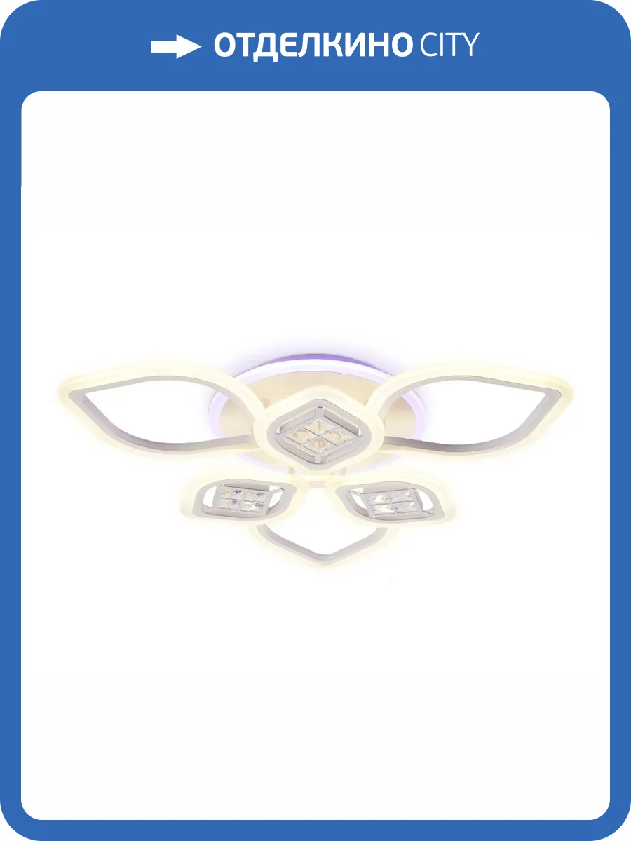 Потолочный светодиодный светильник Ambrella light Acrylica FA282 фото 6