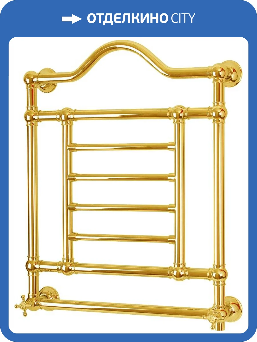 Полотенцесушитель электрический Migliore Edward 22635 85x68 см, R, золото фото 3