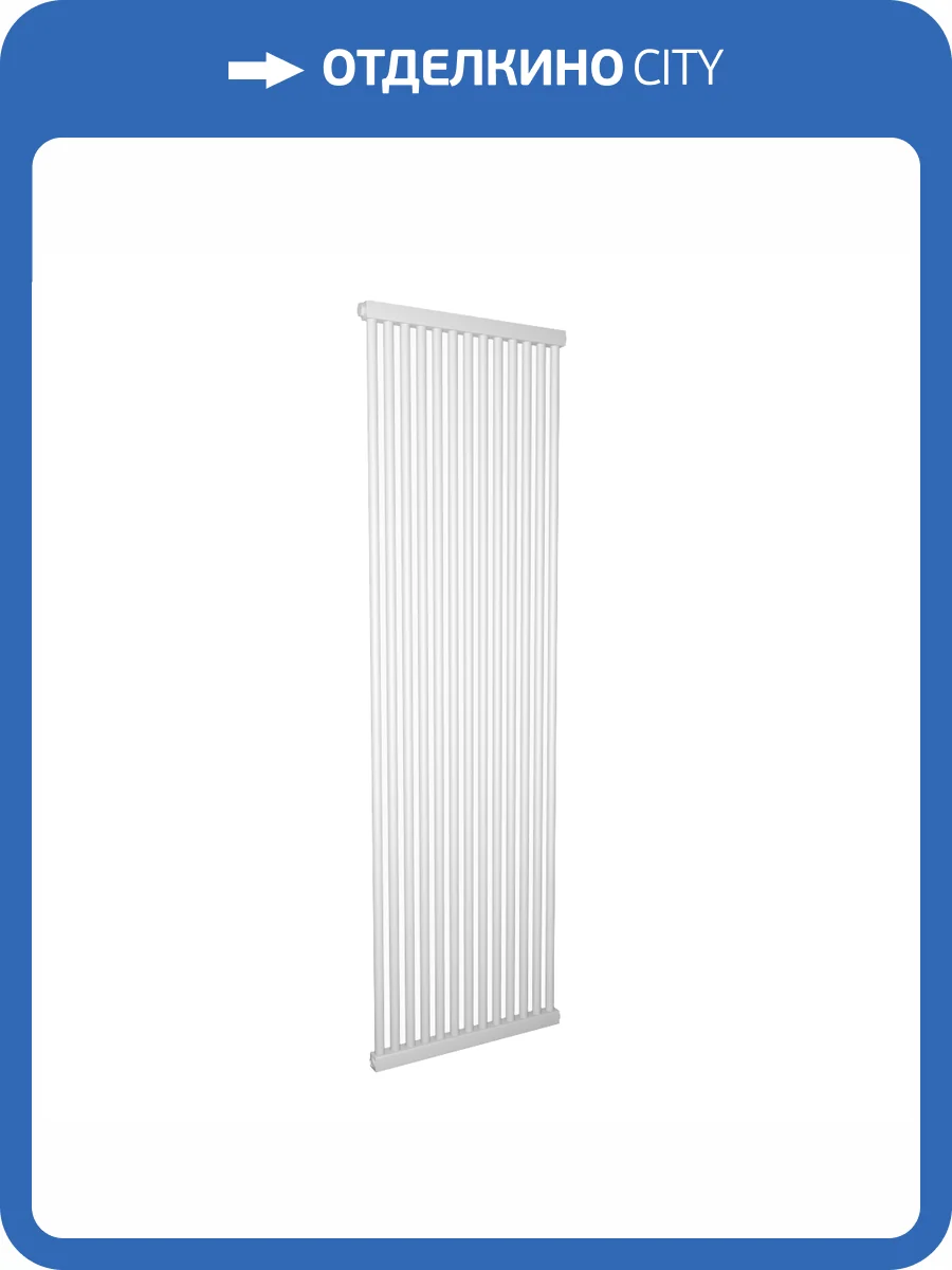 Стальной трубчатый радиатор отопления КЗТО РС 1, однотрубный, 1500 10 секций фото 4