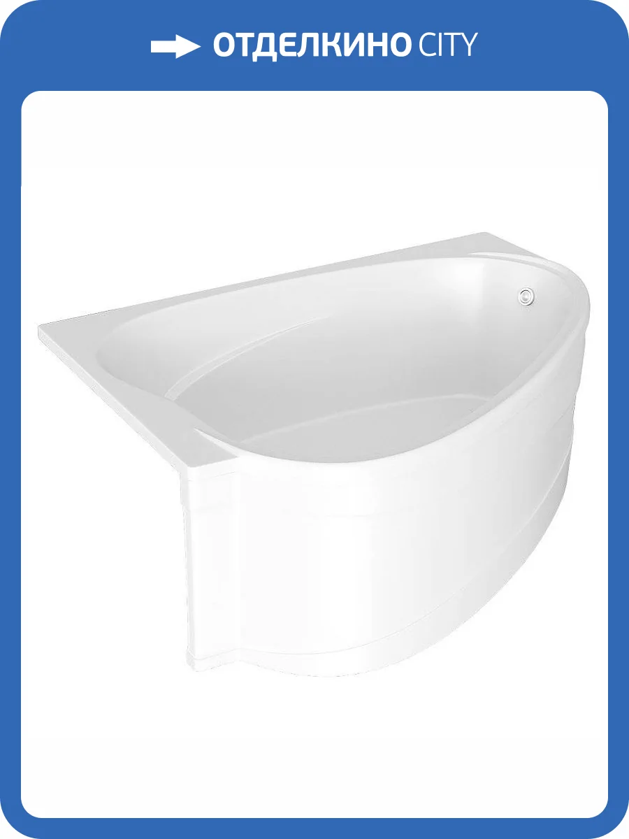 Акриловая ванна для комплекта Marka One Love 01лв1813л 185x135 L фото 3