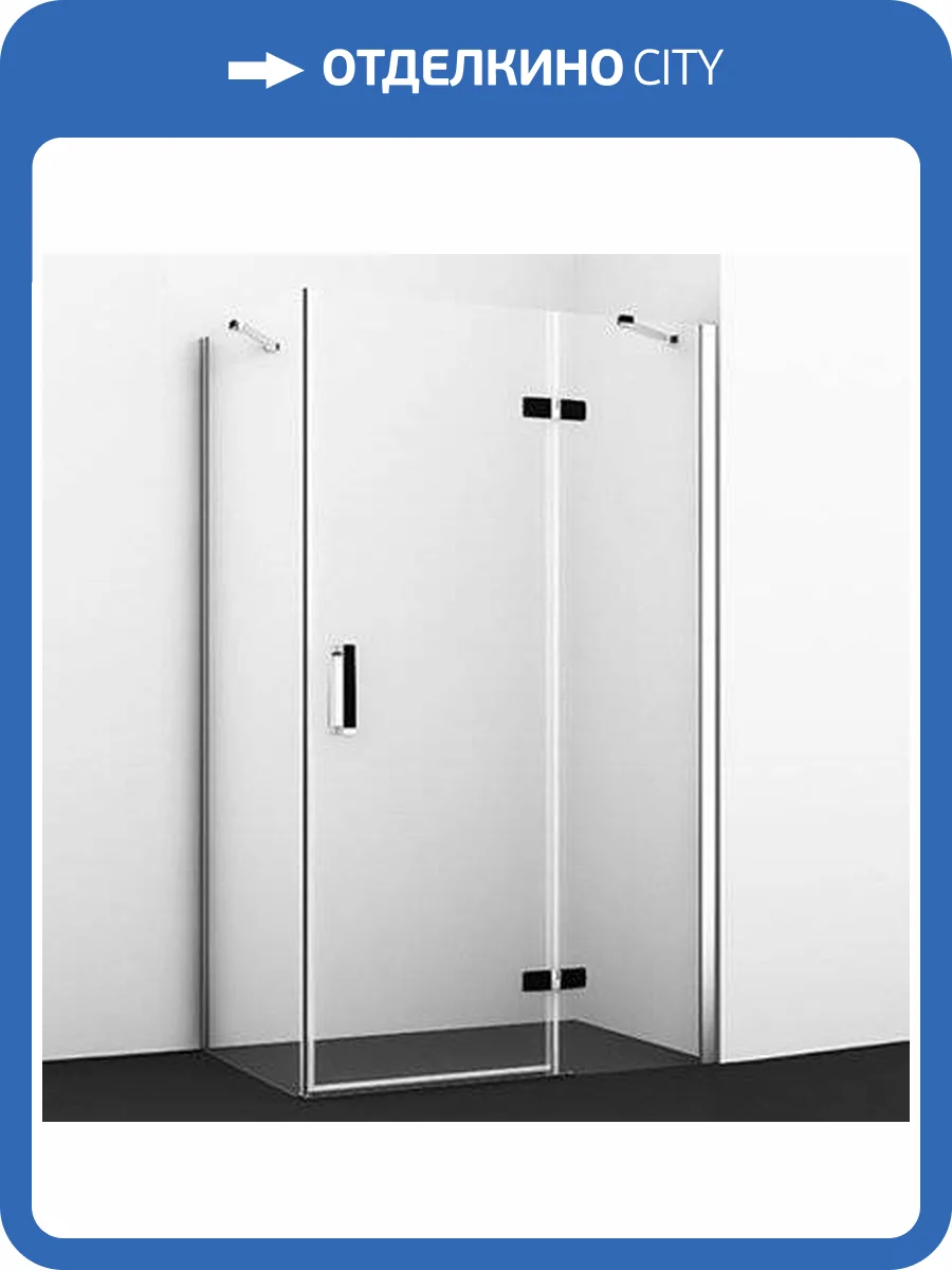 Душевой уголок Wasserkraft Aller 10H10RB black matt, 120x100 см фото 13