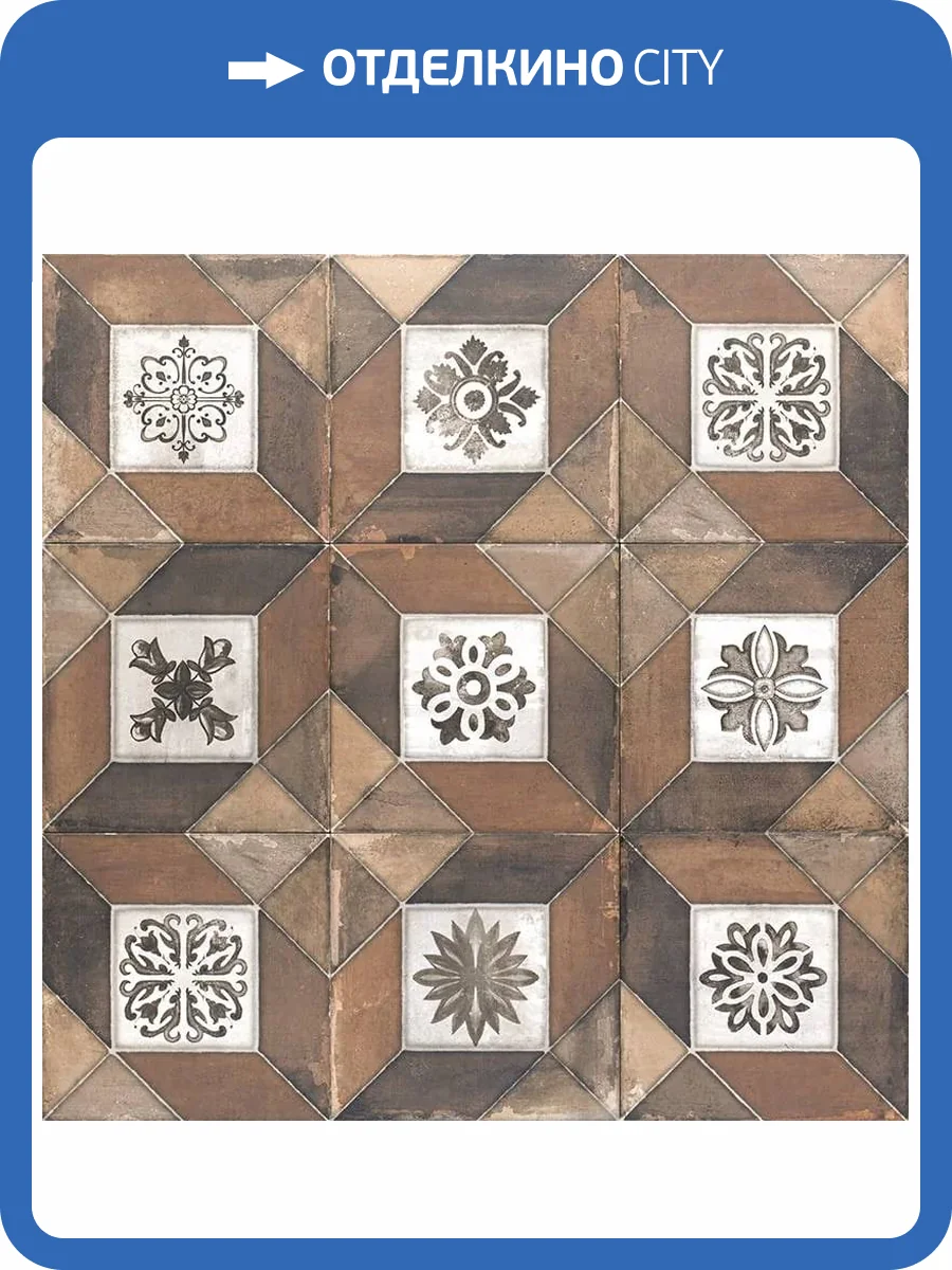 Декор Mainzu Elegance PT03967 Deco Brown 20x20 фото 13