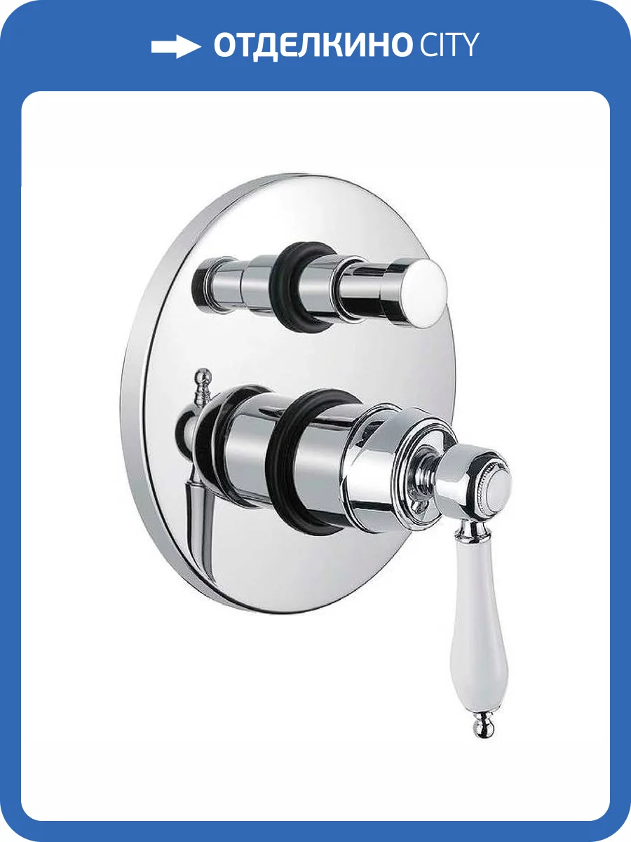 Смеситель для душа Cezares APHRODITE-VDIM2-01-Bi хром фото 3