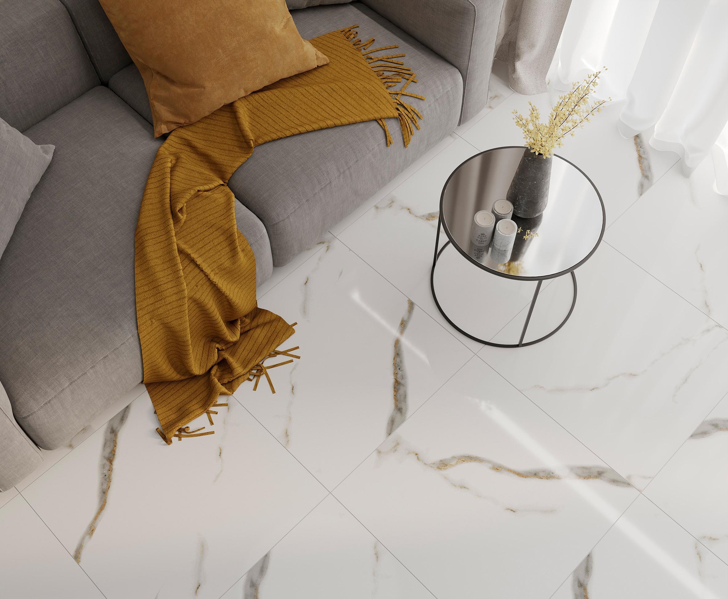 Laparet Golden White Statuario фото 5