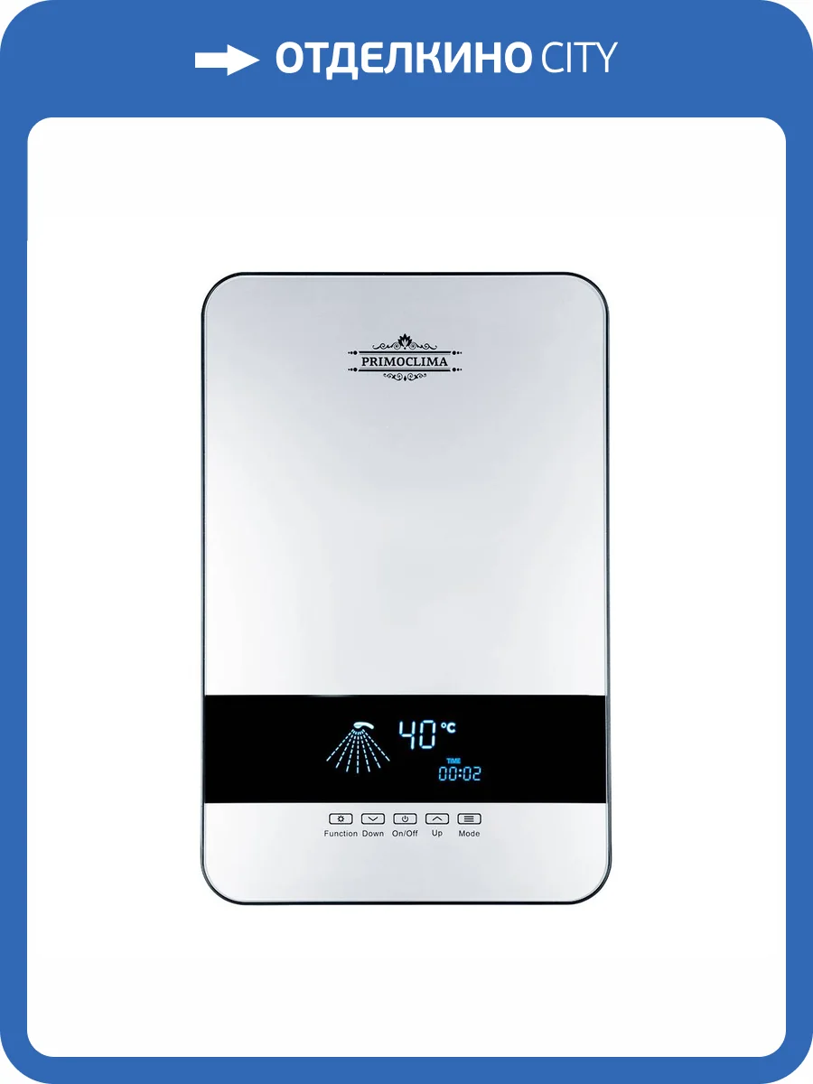 Проточный водонагреватель Primoclima Aqua 8.5 кВт, электрический фото 10