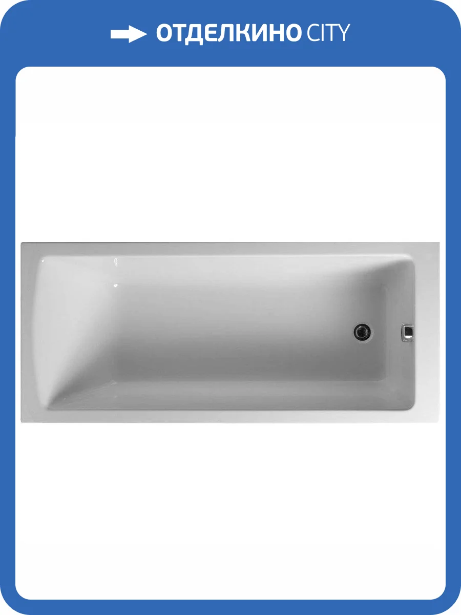 Акриловая ванна Vitra Neon 170x70 фото 7