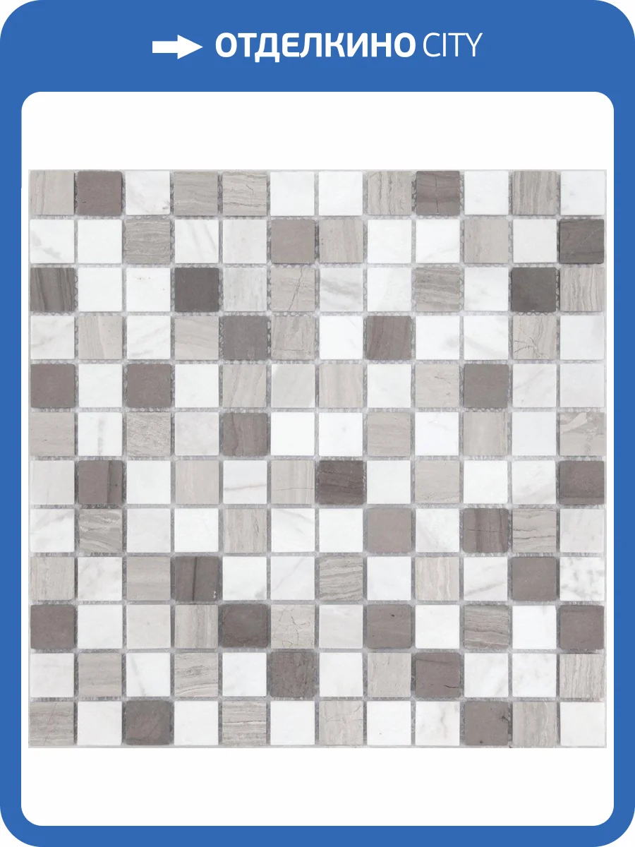 Мозаика LeeDo Pietrine 4 Pietra Mix 3 Mat (2.3x2.3) 29.8x29.8 фото 2