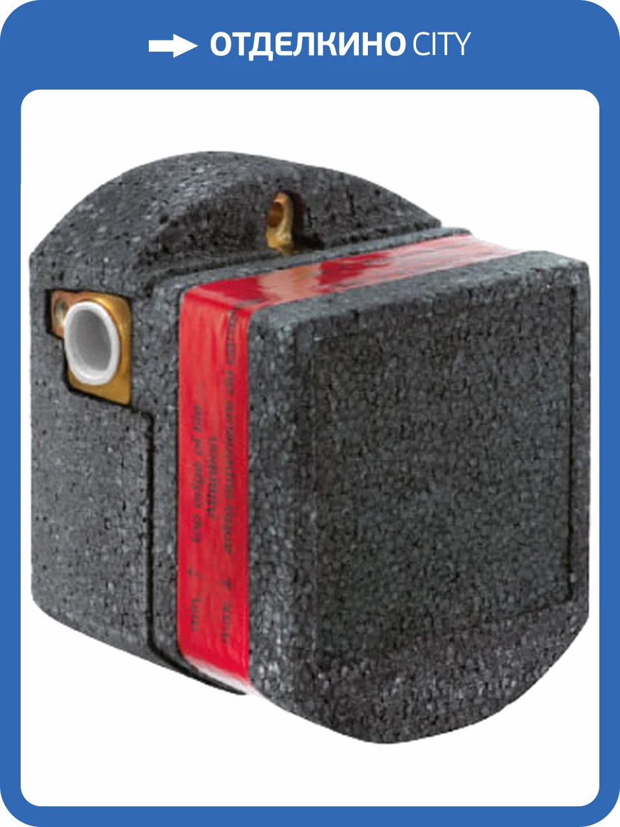 Скрытая часть Kludi Zenta 38003 функция вентиля фото 3