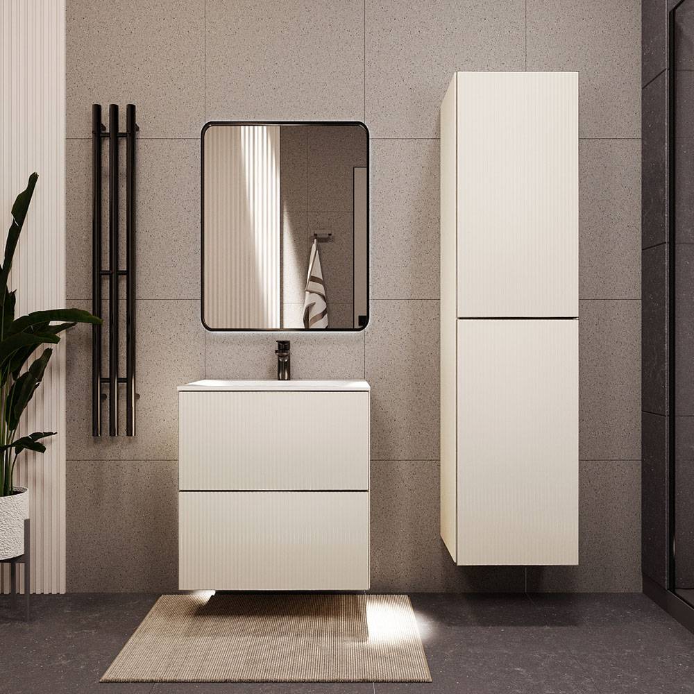 Тумба с раковиной Terminus Euromix EUR10602900101OSL айвори, 60x62 фото 2