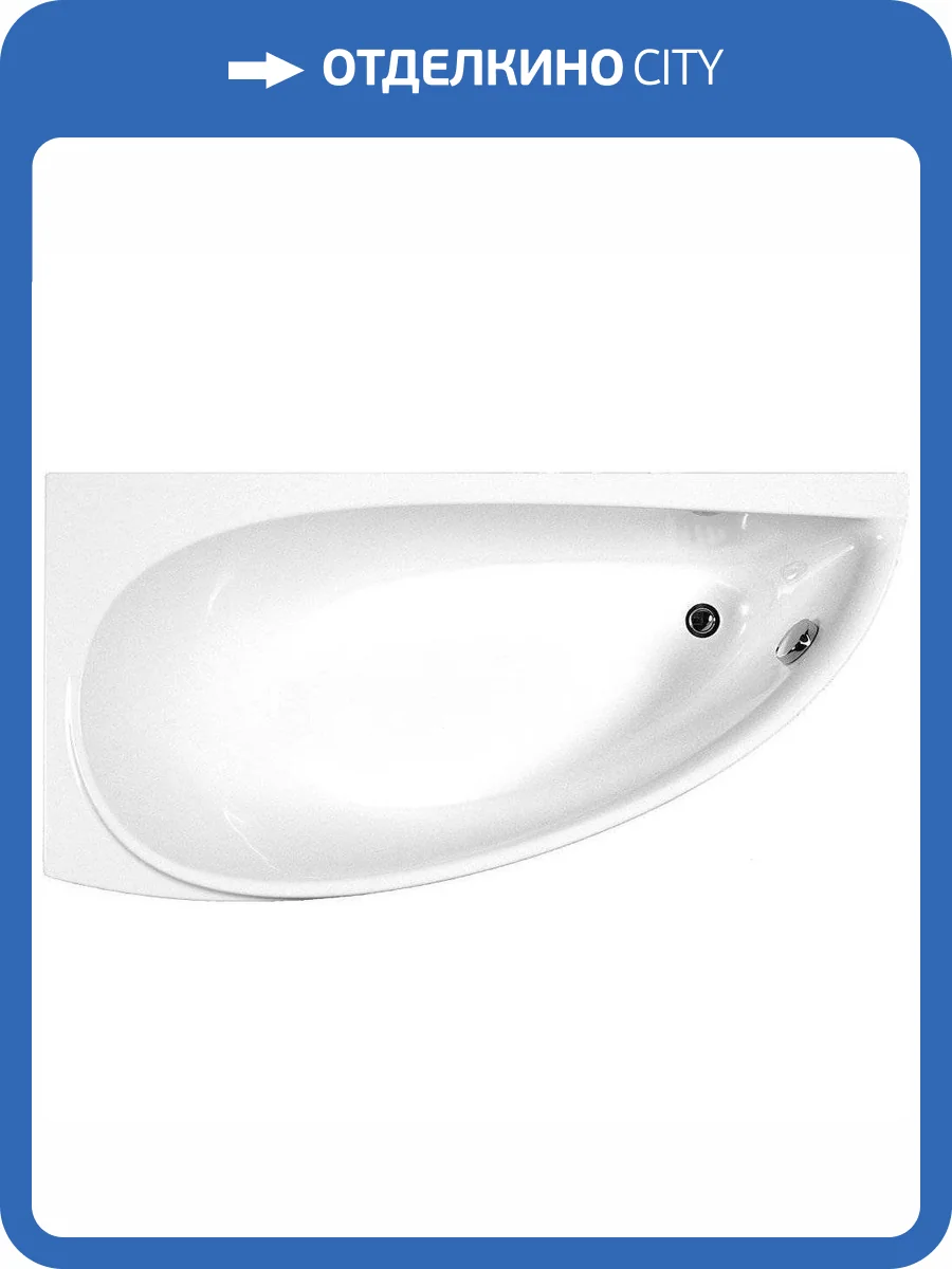 Акриловая ванна Ravak Avocado 160x75 левая, с ножками фото 12