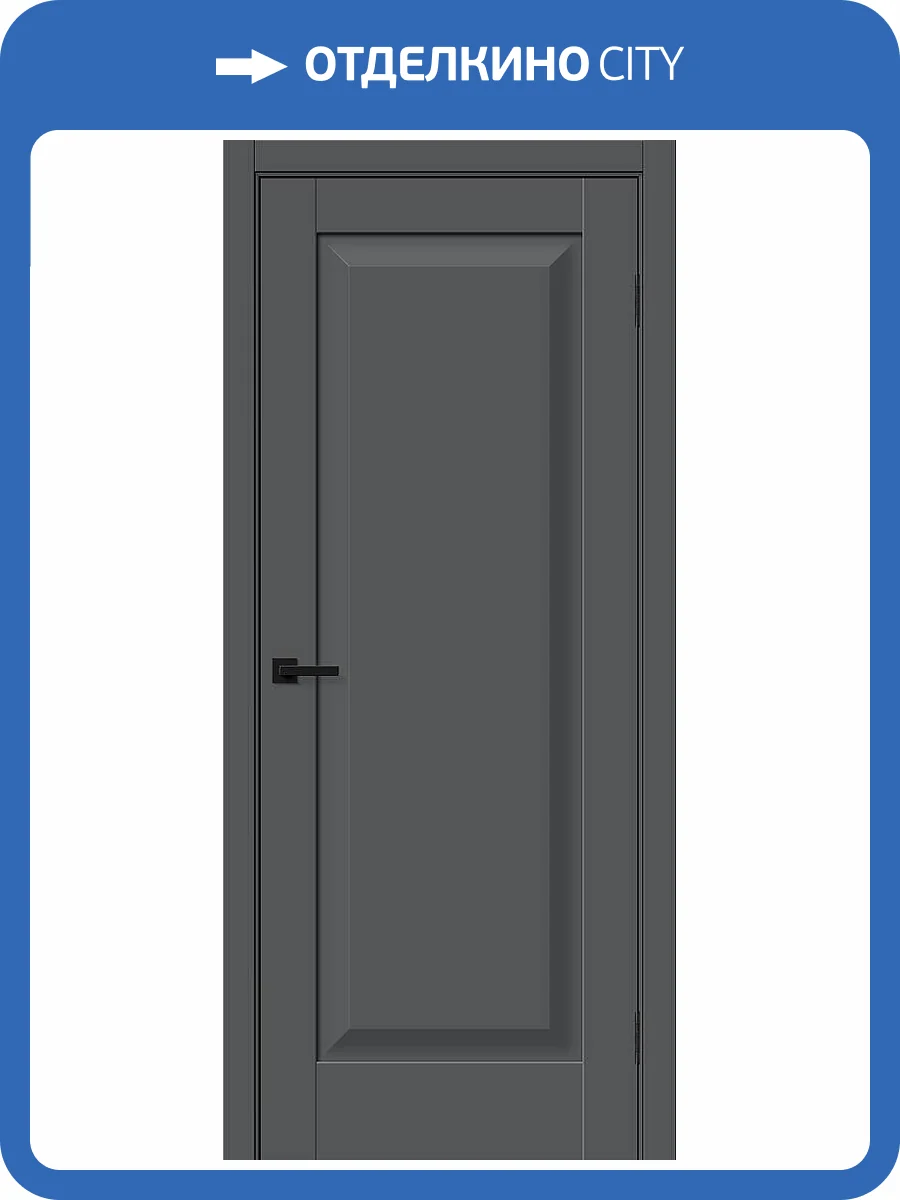 Межкомнатная дверь Bravo Прима-20 полотно Stormy Silk 800x2000 фото 2