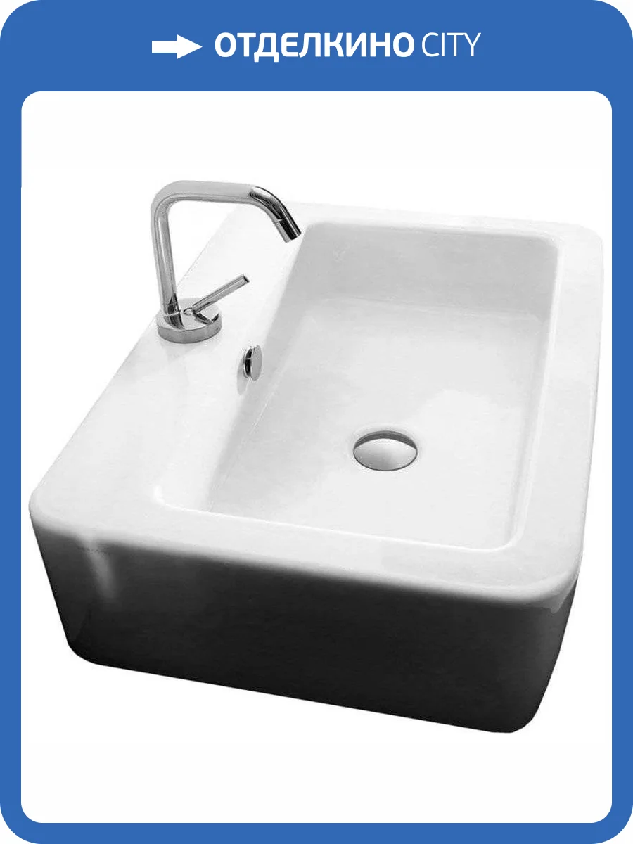 Раковина Kerasan Ego 324201*1 60 см фото 7