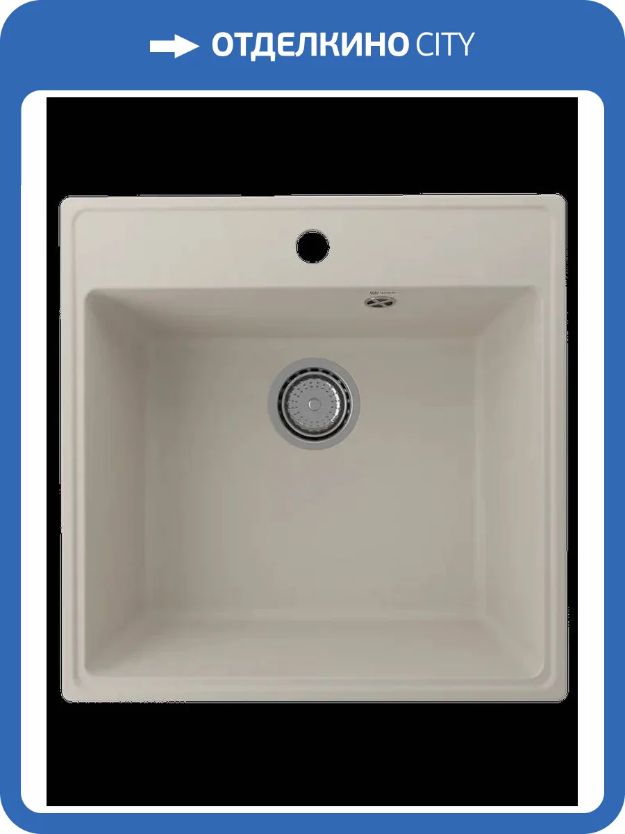 Мойка кухонная Ulgran Quartz Forte 505-02 лен фото 3